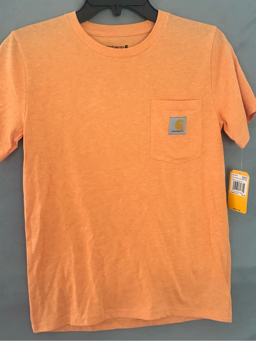 Carhartt Orange Short-Sleeve Pocket Tee